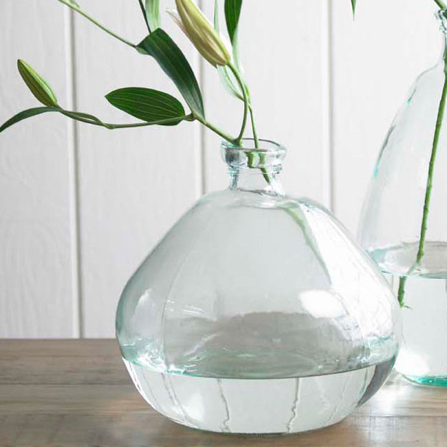 Dovecove Byxbee Clear 13'' Glass Table Vase & Reviews Wayfair.ca